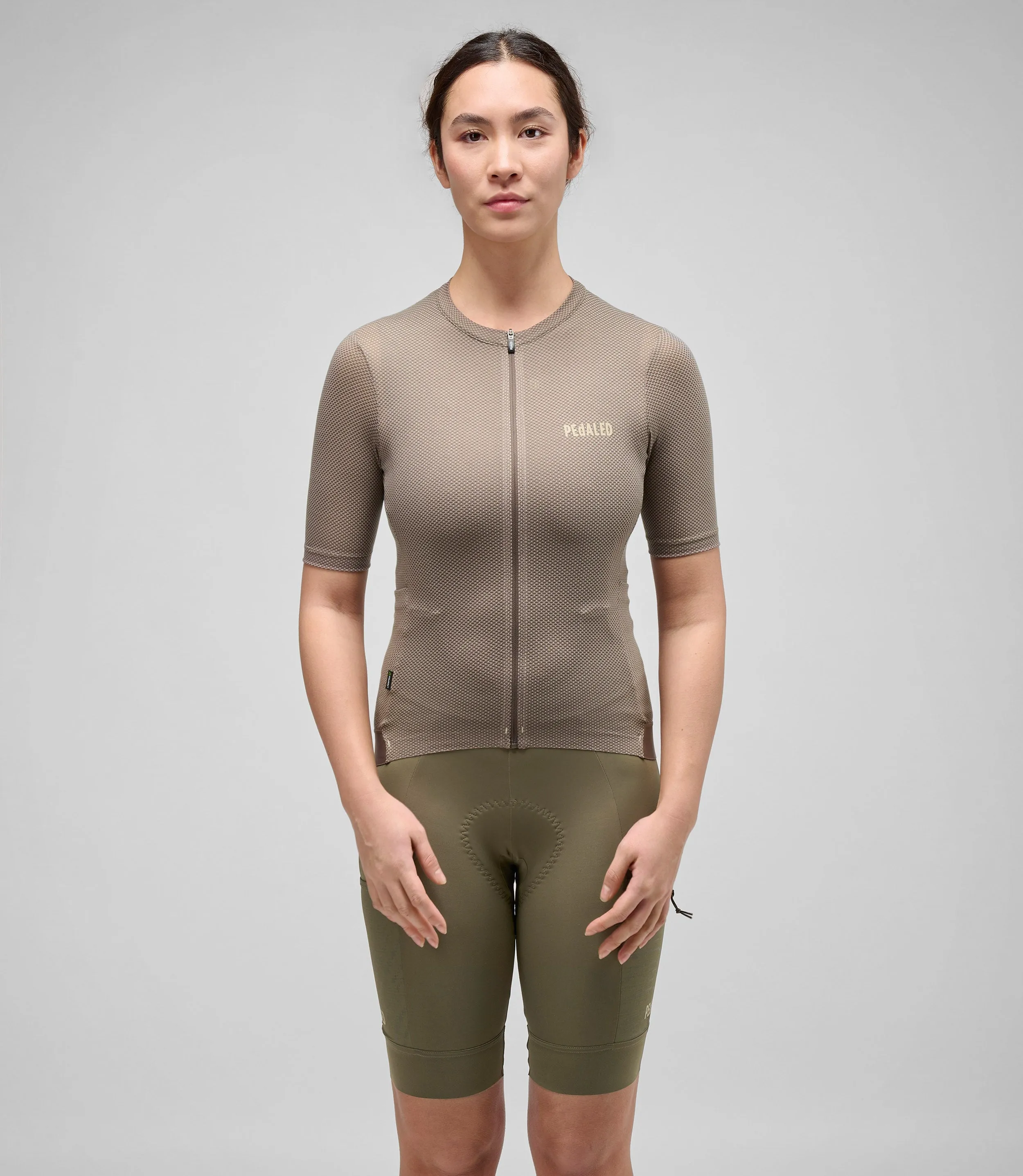 PEDALED Odyssey Delta Women Jersey - Grey - Image 2