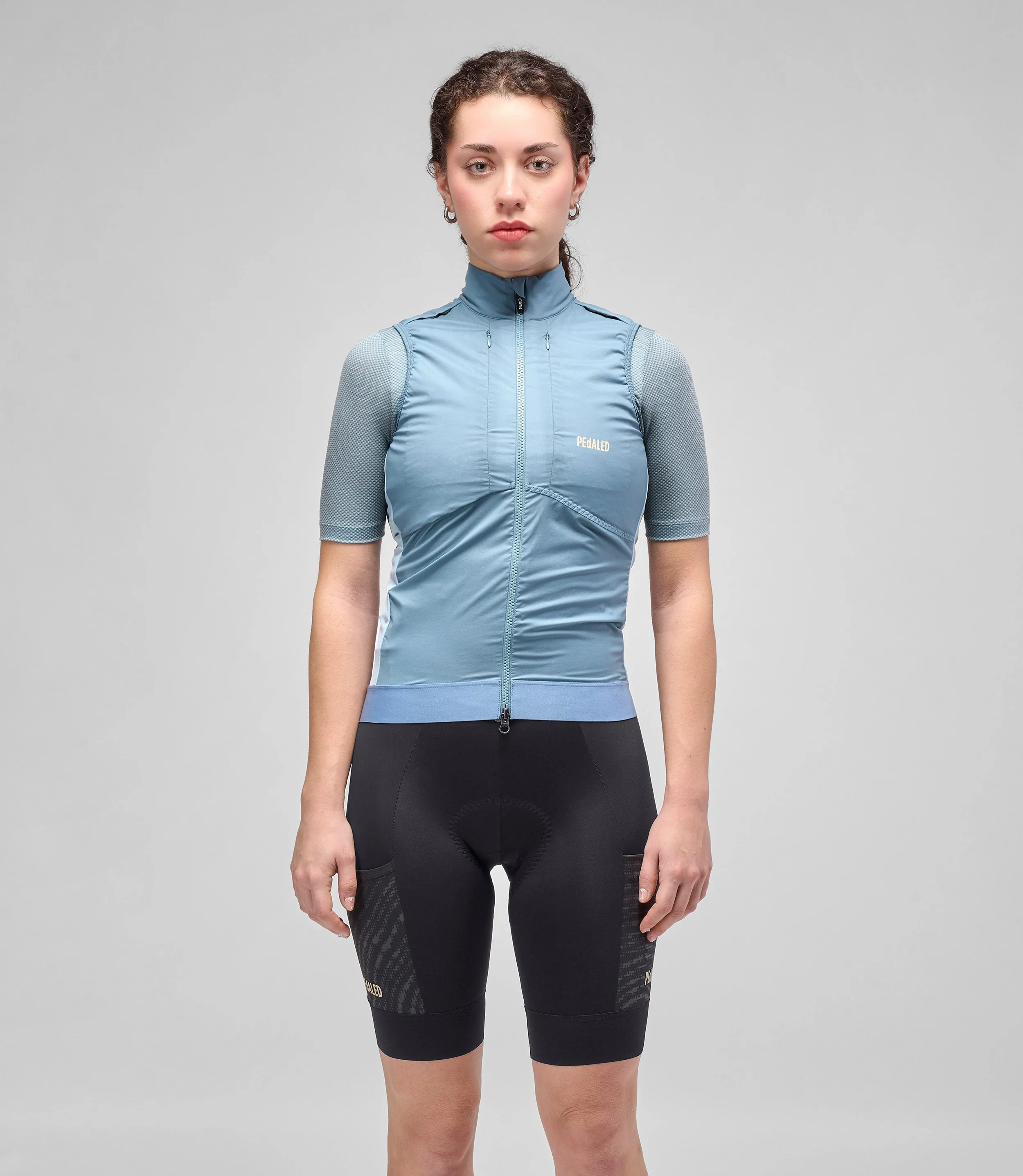 PEDALED Odyssey Insulated Women Vest - Blue - Image 2