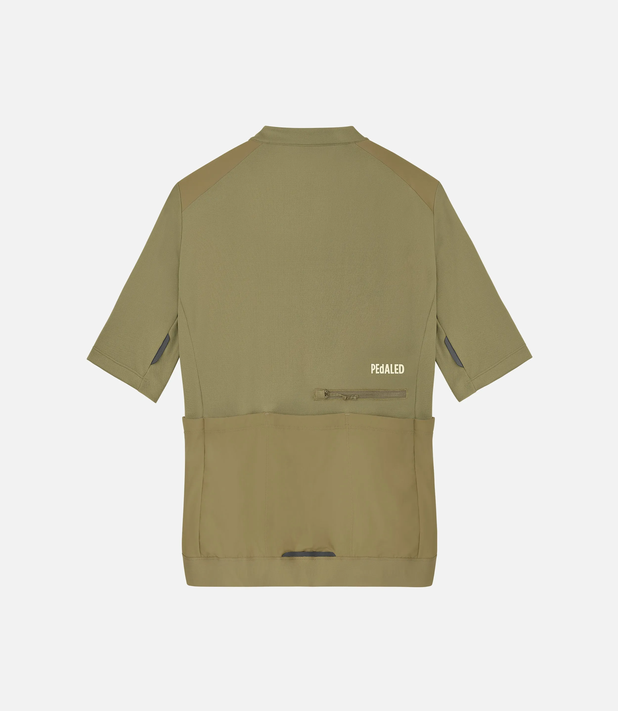 PEDALED Odyssey Merino Women Jersey - Military Green - Image 3
