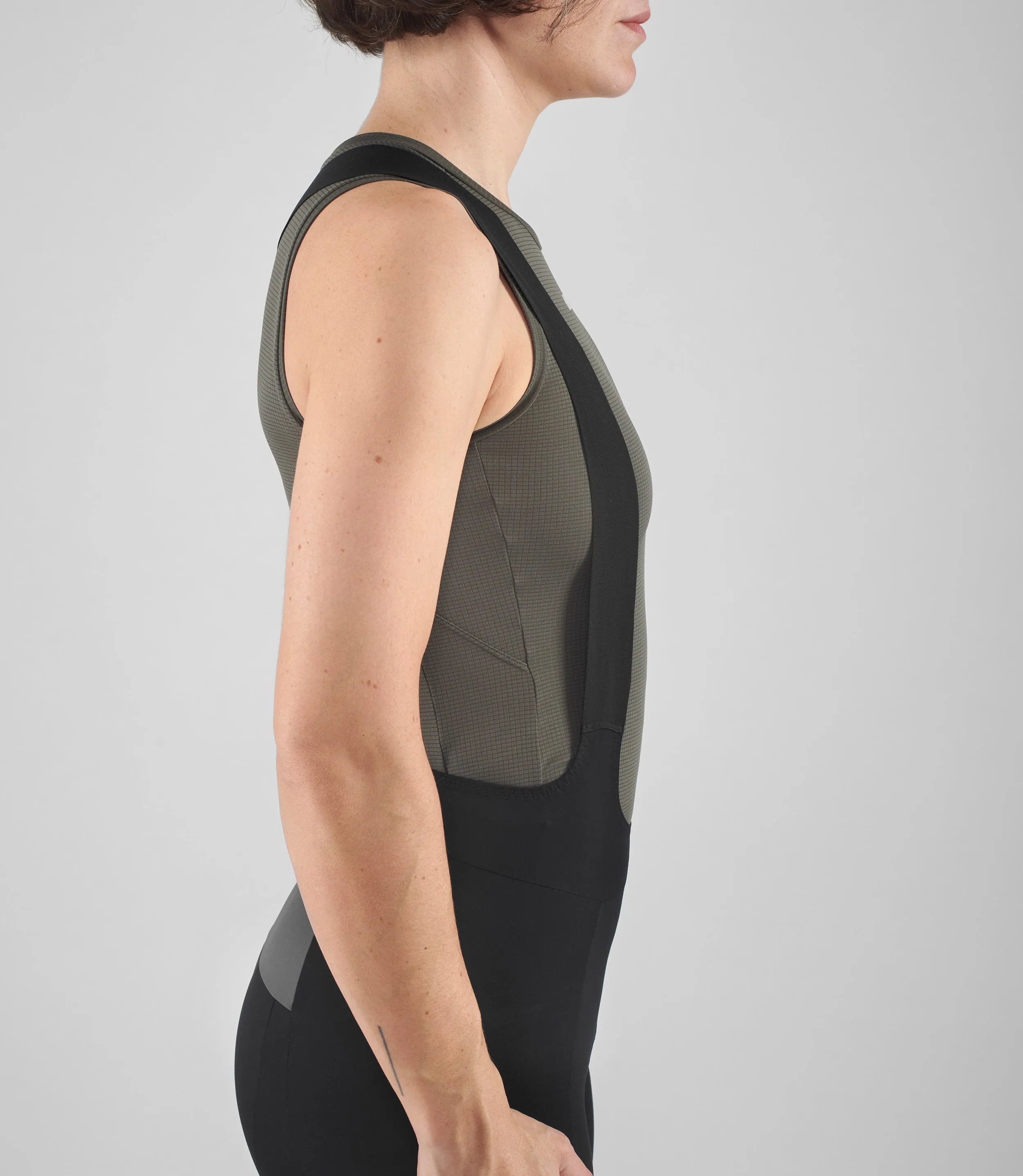 PEDALED Odyssey Women's Power Dry™ Base Layer Sleeveless - Dark Grey - Image 6