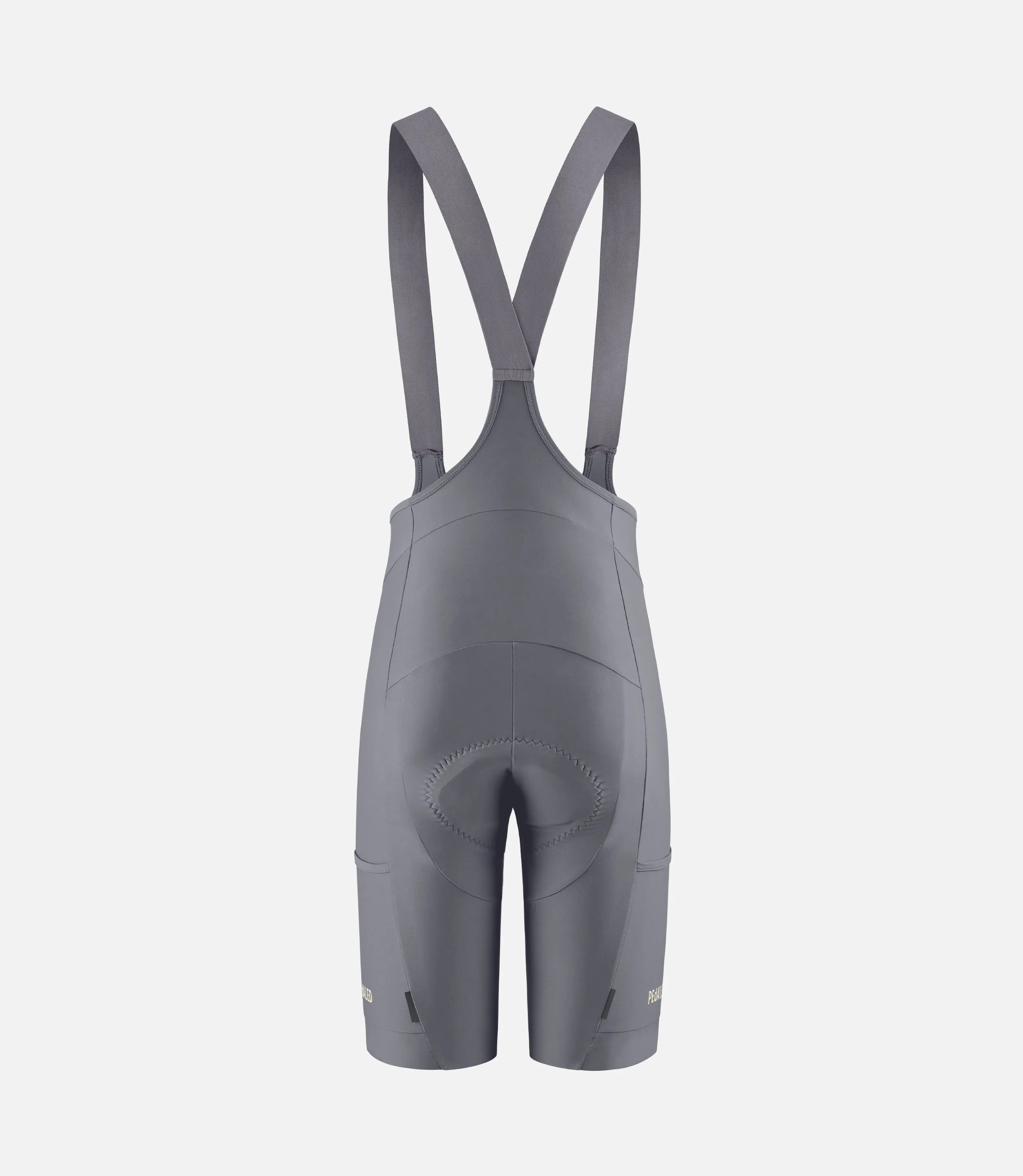 PEDALED Odyssey Training Women Bib Shorts - Grey - Image 3