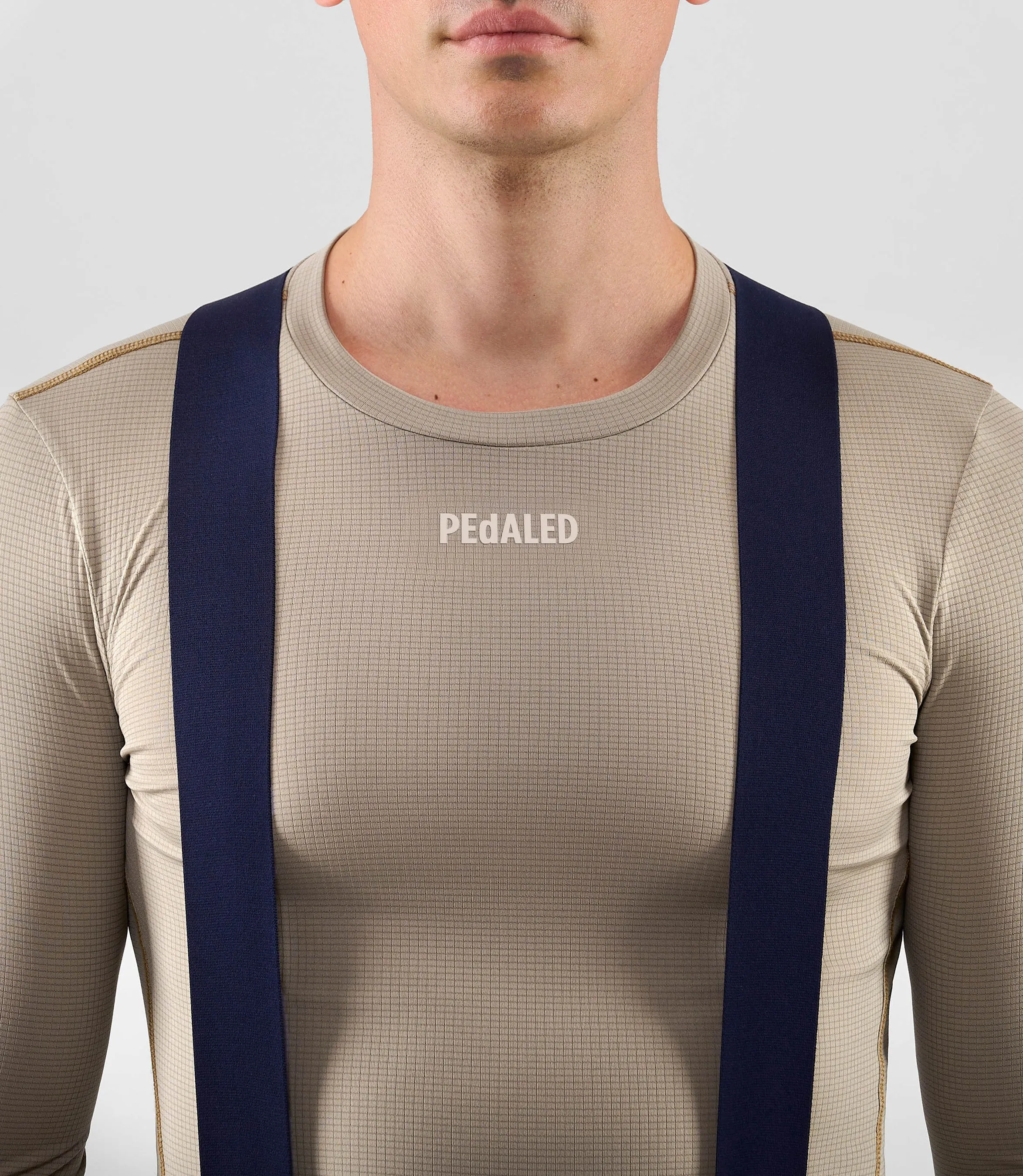 PEDALED Power Dry Base Layer - Light Grey - Image 6