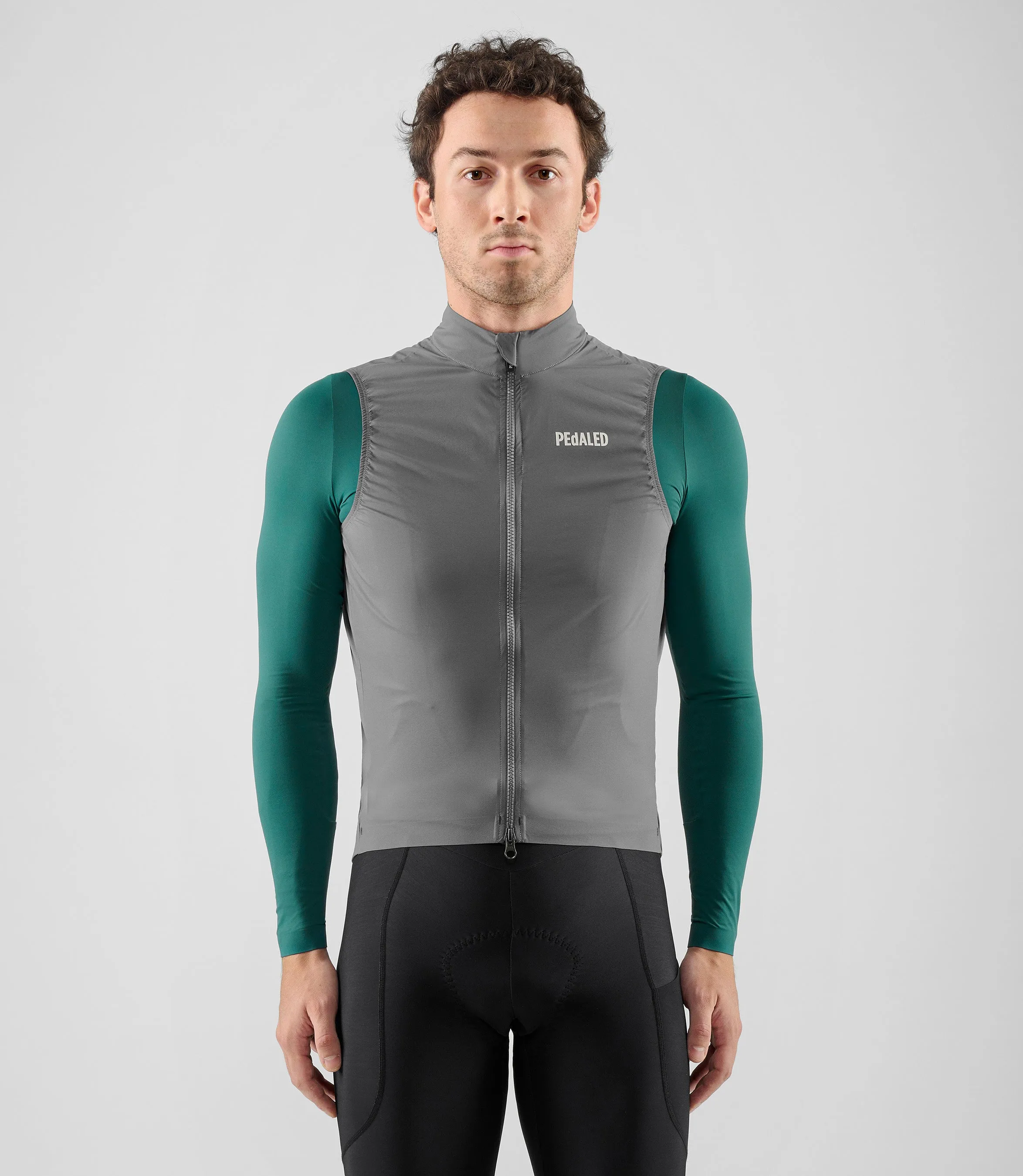 PEDALED Waterproof Vest - Grey - Image 3