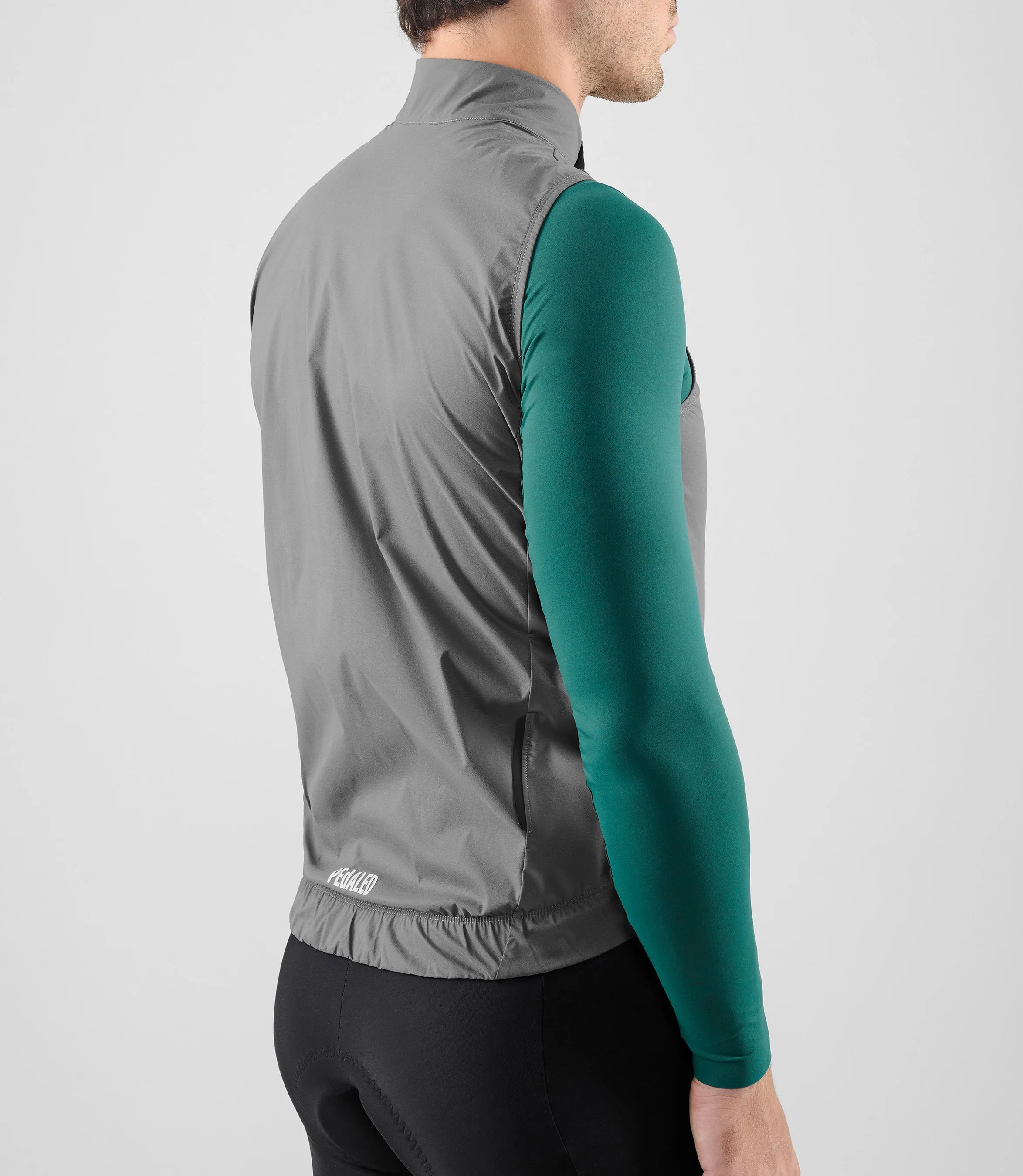 PEDALED Waterproof Vest - Grey - Image 7