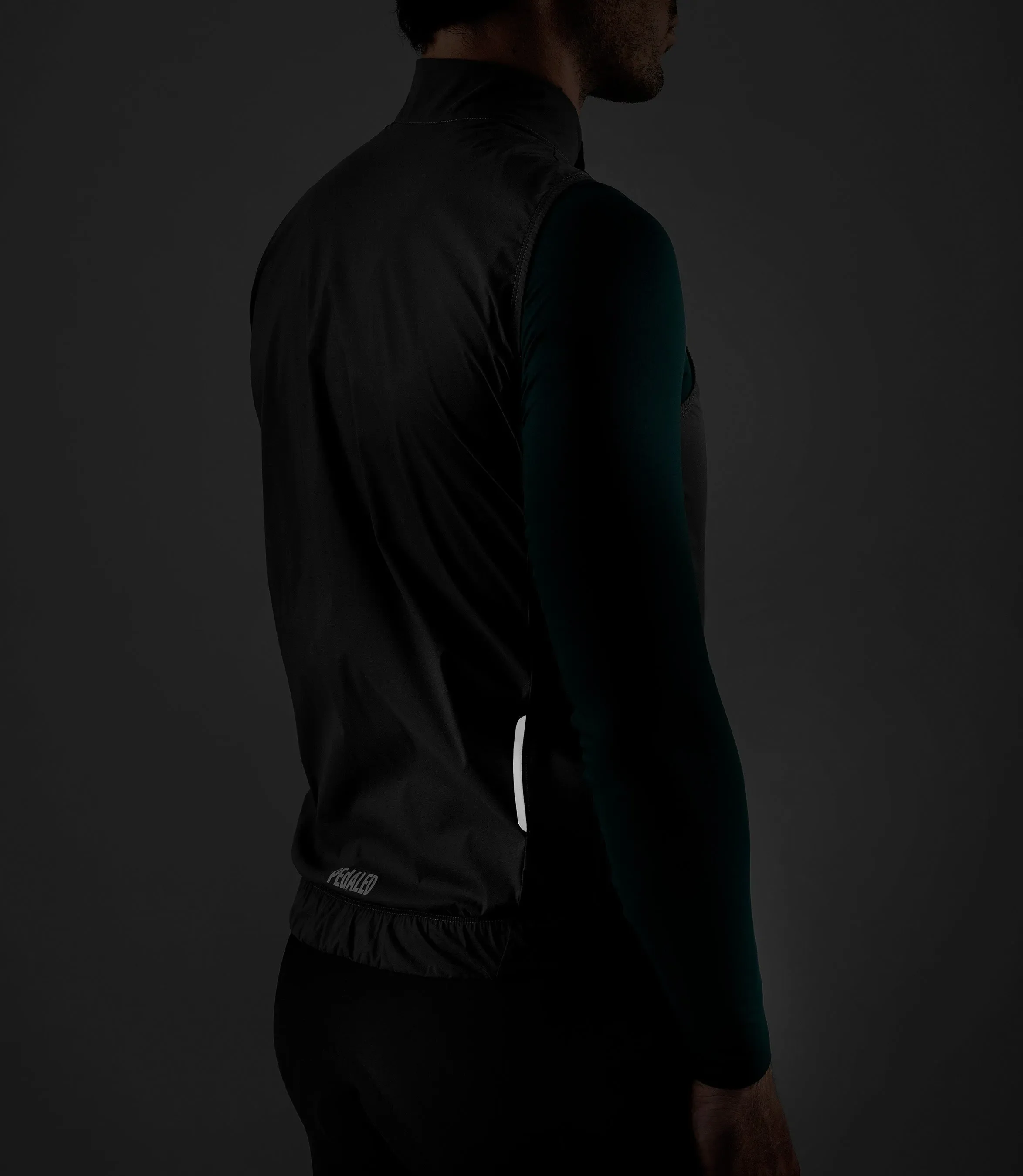 PEDALED Waterproof Vest - Grey - Image 9