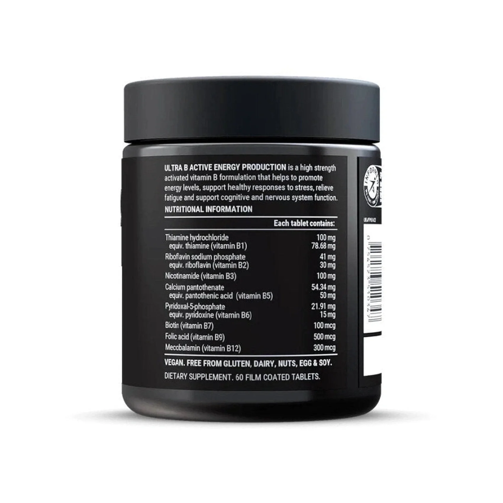 PILLAR PERFORMANCE Ultra B Active Energy Production - 60 Tablets - Image 3
