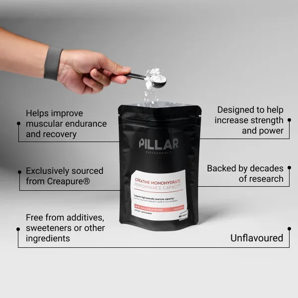 PILLAR PERFORMANCE Creatine Monohydrate 300g- Unflavored - Image 2