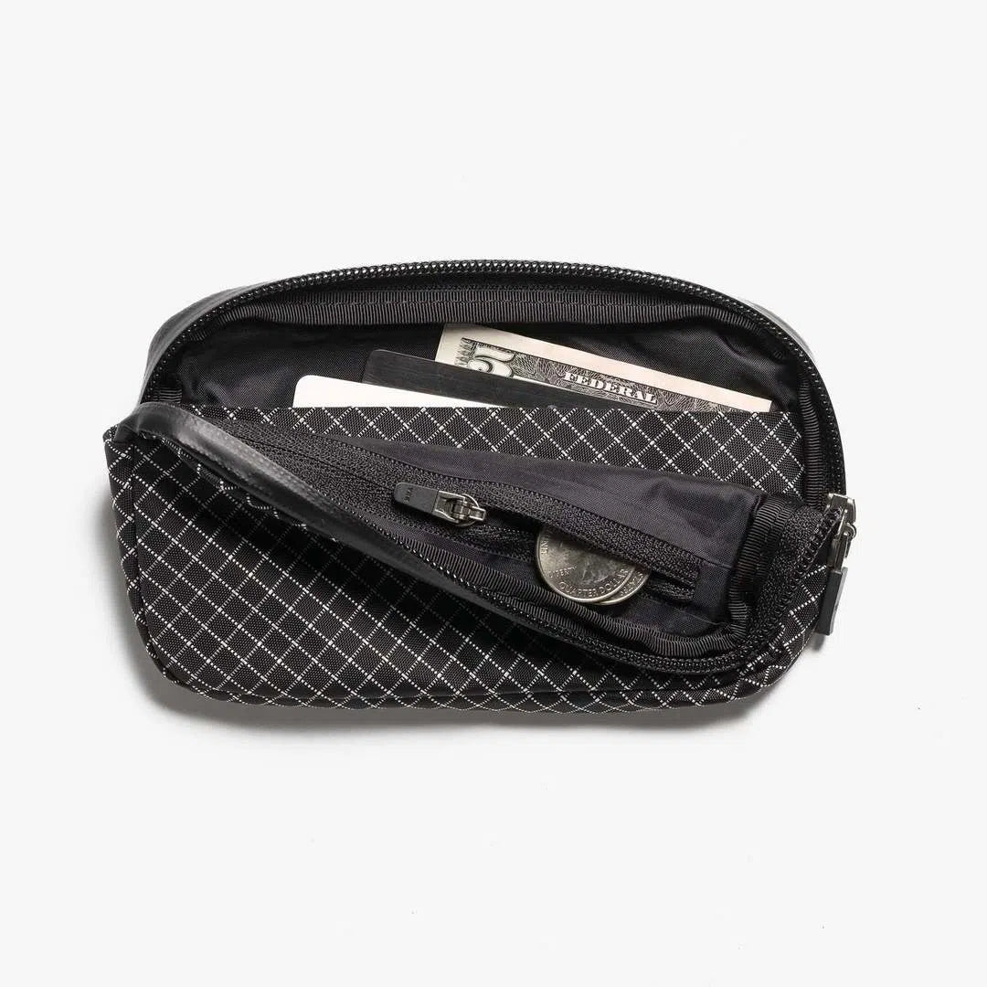 PIONEER Commuter Zip Wallet - Black/White - Image 2