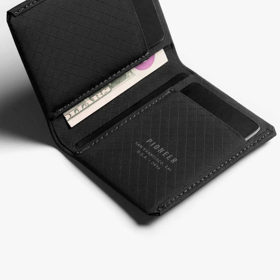 PIONEER Matter Bifold Wallet - Onyx - Image 3