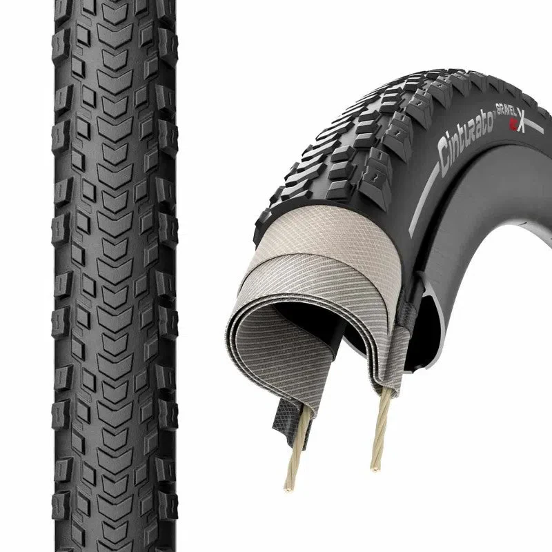 Pirelli CINTURATO Gravel Tyre RCX Classic  - Black - Image 2