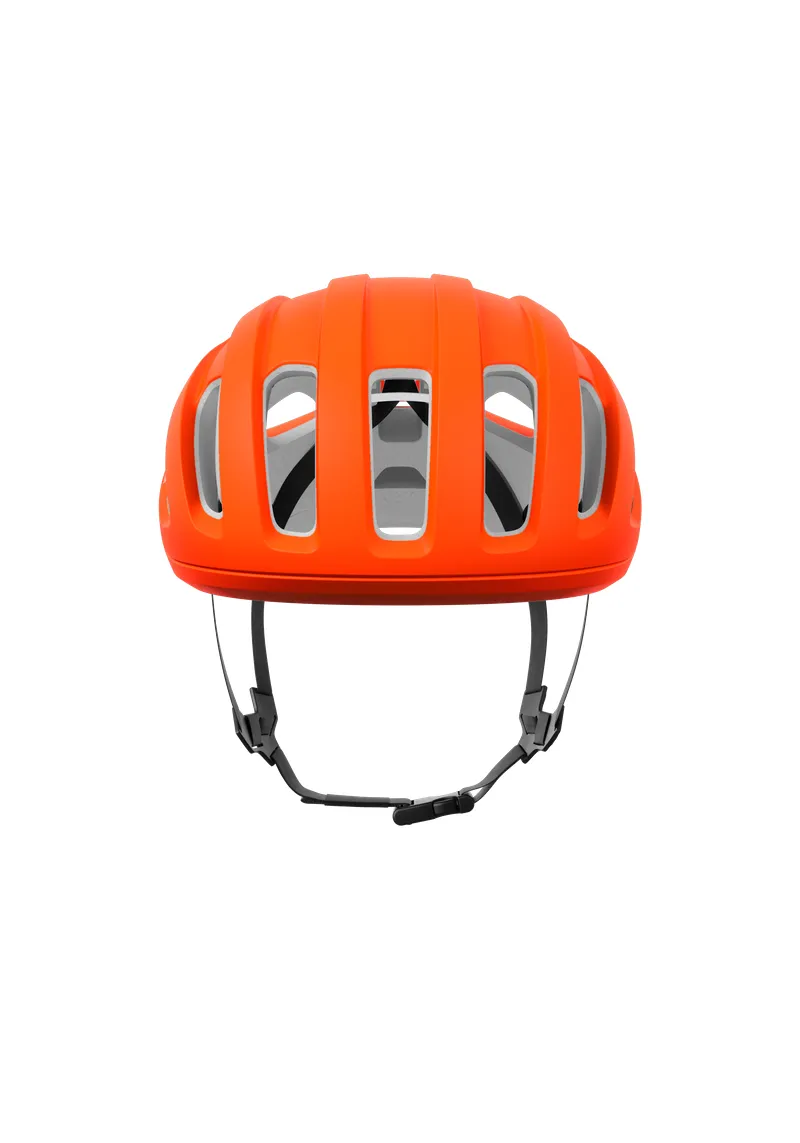 POC Amidal Cycling Helmet - Fluorescent Orange Matt - Image 2