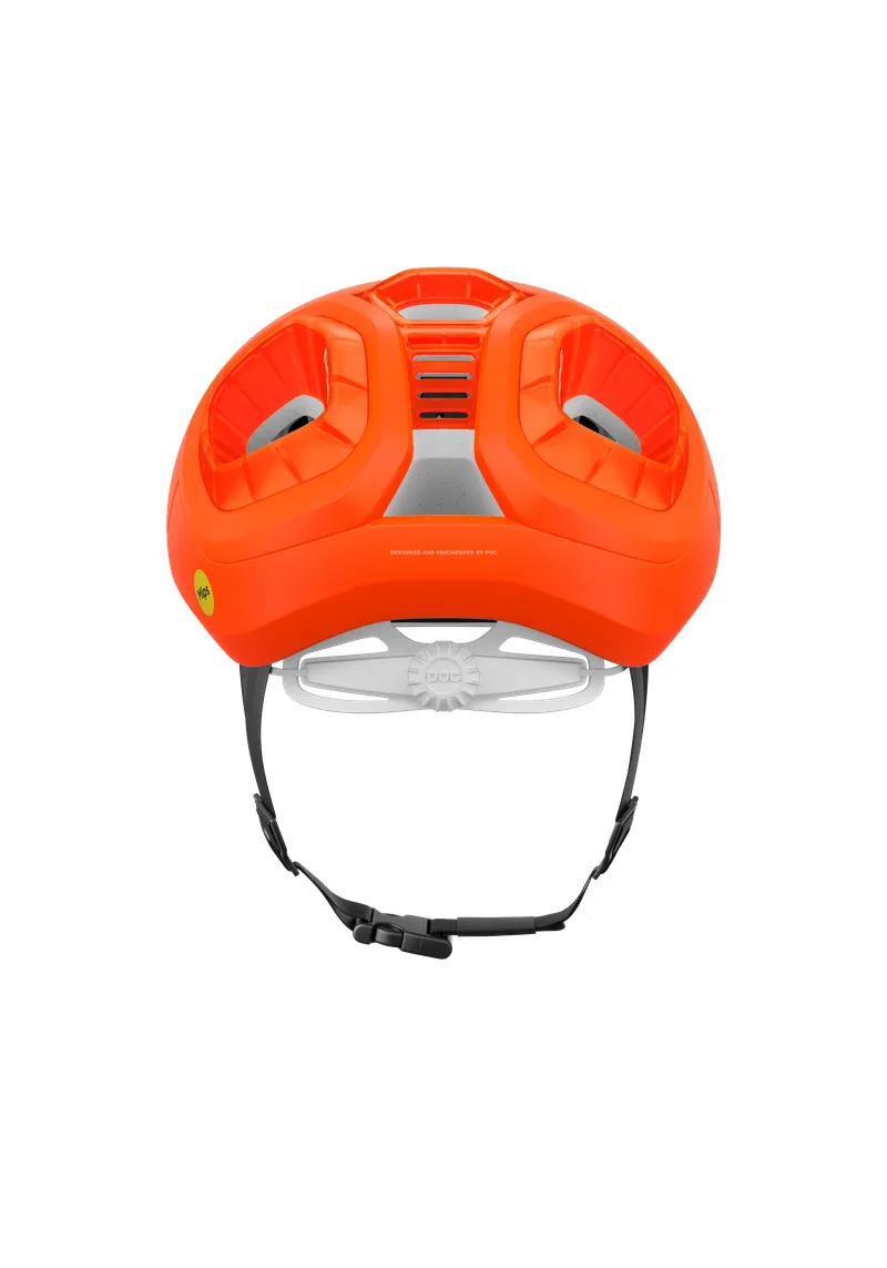 POC Amidal Cycling Helmet - Fluorescent Orange Matt - Image 4