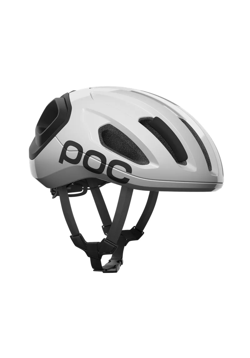 POC Amidal Cycling Helmet - Hydrogen White/Uranium Black Matt - Image 3