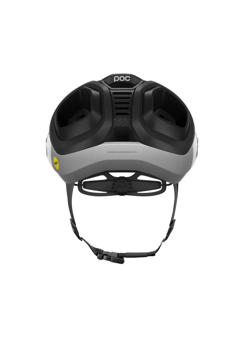 POC Amidal Cycling Helmet - Hydrogen White/Uranium Black Matt - Image 4
