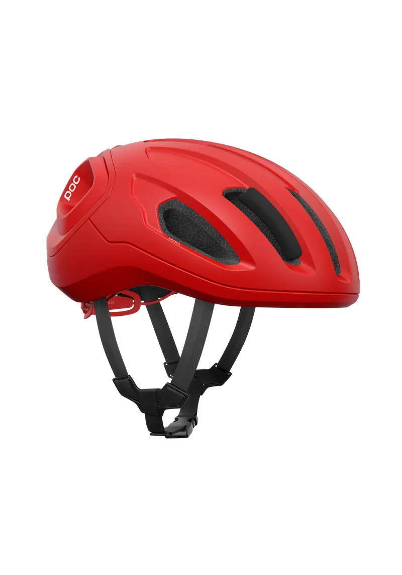 POC Amidal Cycling Helmet - Prismane Red Matt - Image 3
