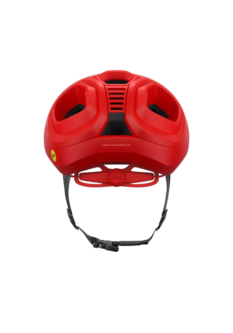 POC Amidal Cycling Helmet - Prismane Red Matt - Image 4