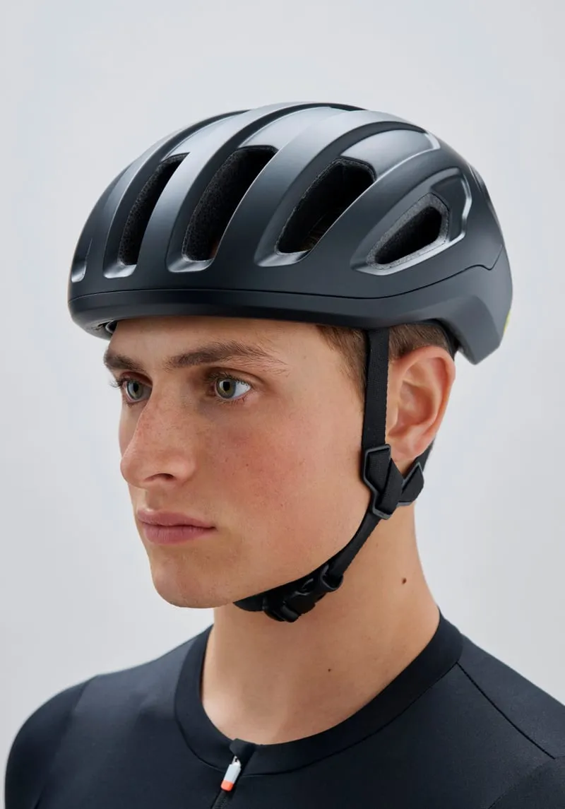 POC Amidal Cycling Helmet - Uranium Black Matt - Image 5