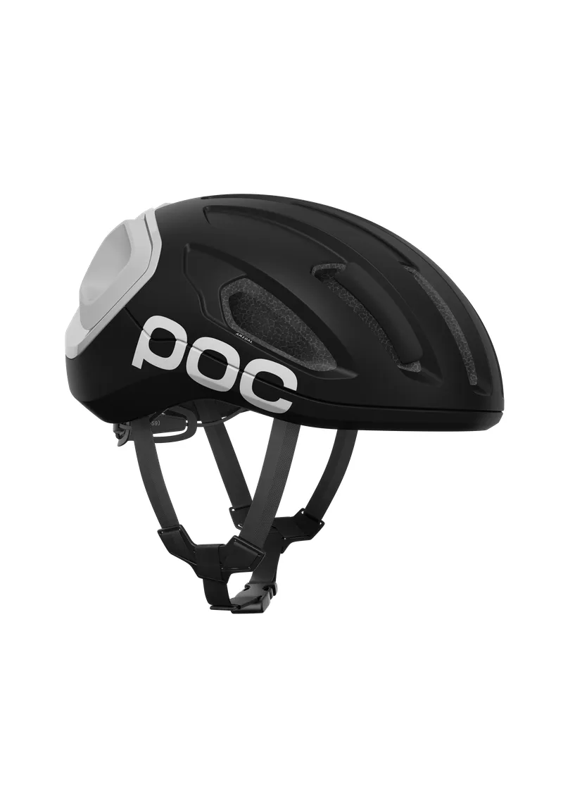 POC Amidal Cycling Helmet - Uranium Black Matt/Hydrogen White - Image 3
