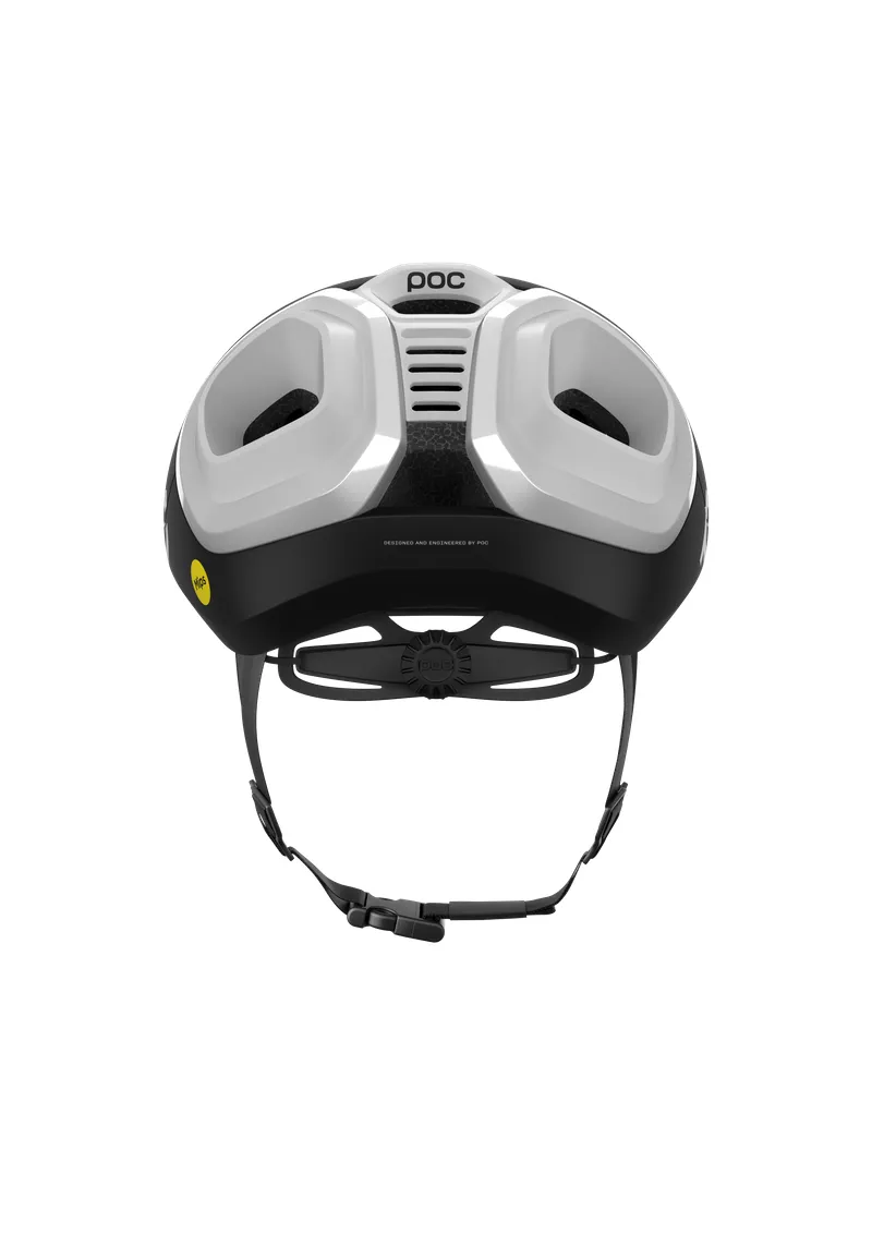 POC Amidal Cycling Helmet - Uranium Black Matt/Hydrogen White - Image 4