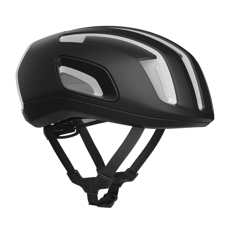 POC Cytal Cycling Helmet - Uranium Black Matt/Hydrogen White Matt - Image 3