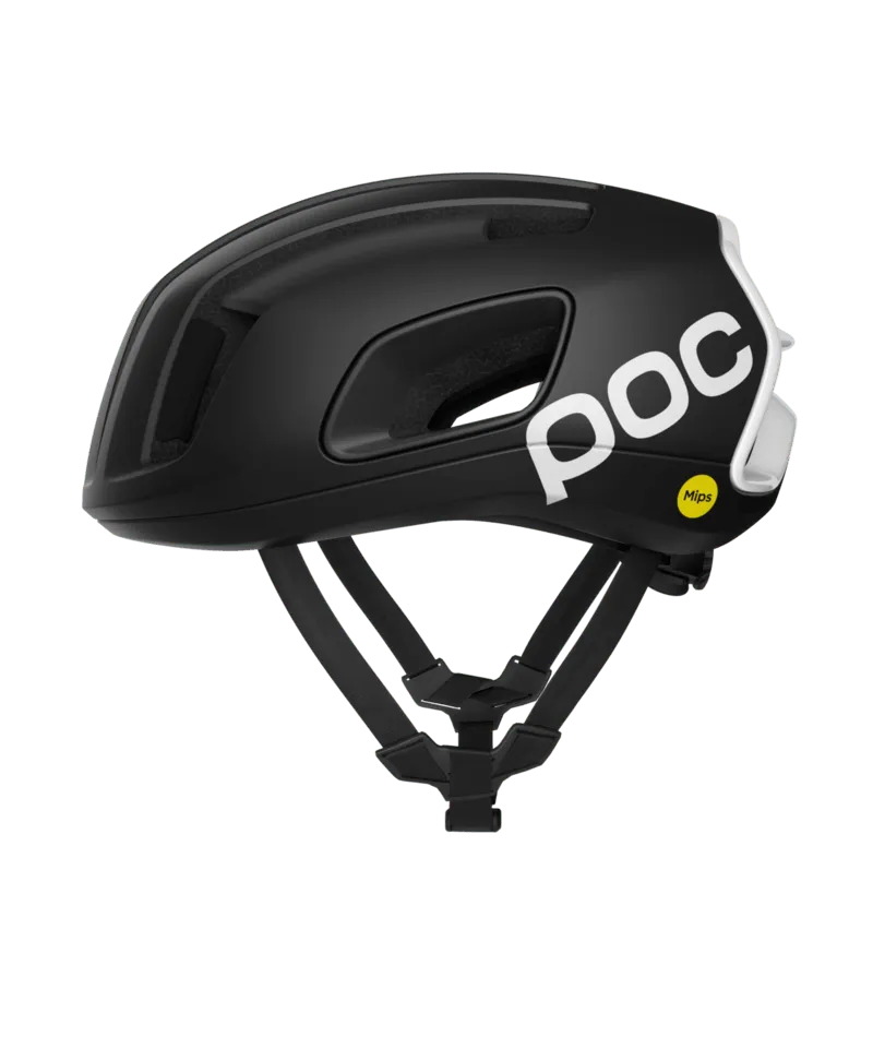 POC Cytal Cycling Helmet - Uranium Black Matt/Hydrogen/White Logo