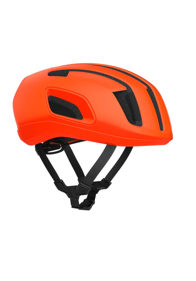 POC Cytal Road Cycling Helmet - Fluorescent Orange Matt - Image 3