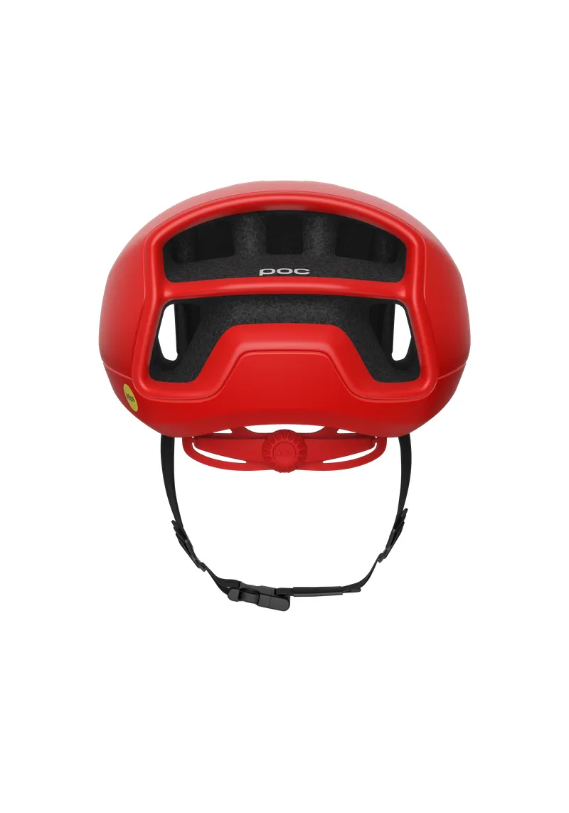 POC Cytal Road Cycling Helmet - Prismane Red Matt - Image 4