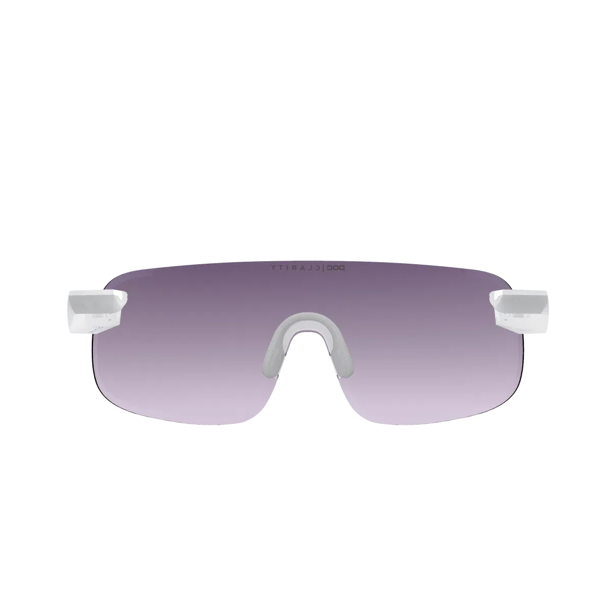 POC Glasses Elicit Clarity - Hydrogen White/Violet Silver Mirror - Image 4