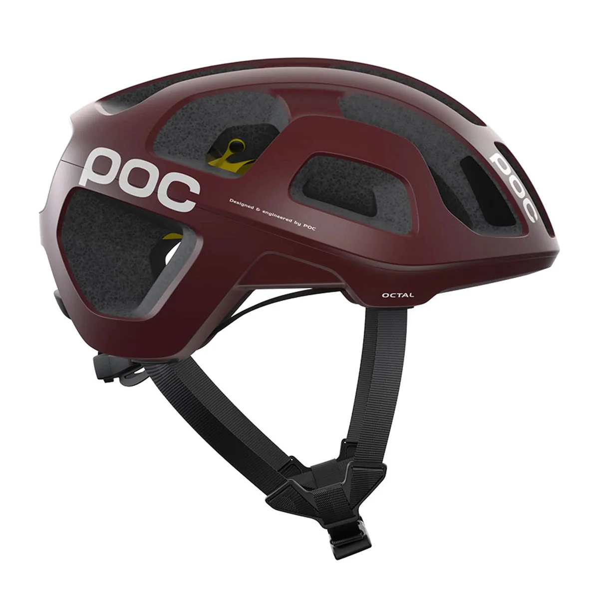 POC OCTAL MIPS Cycling Helmet - Garnet Red Matt - Image 3