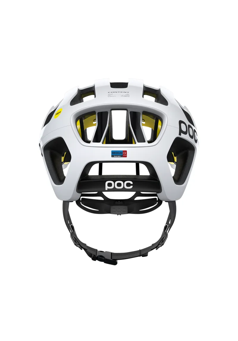 POC Octal MIPS Cycling Helmet - Hydrogen White - Image 4