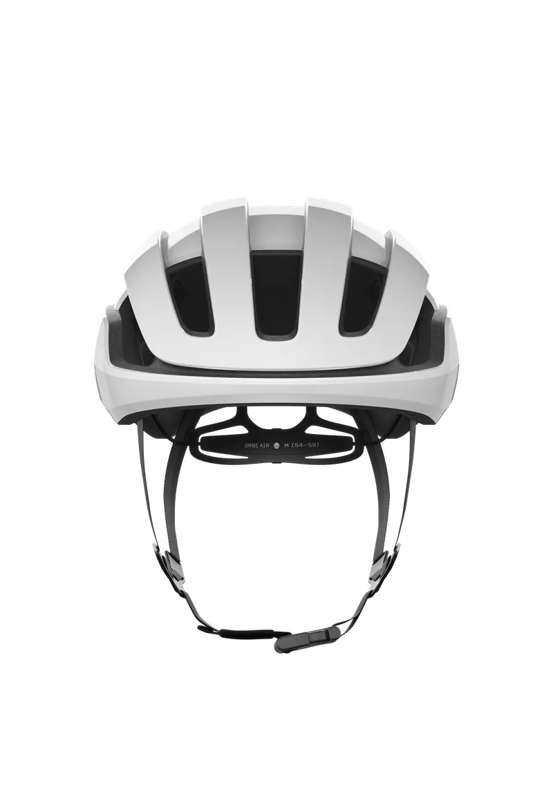 POC Omne Air MIPS Cycling Helmet - Hydrogen White/Fluorescent Orange - Image 2
