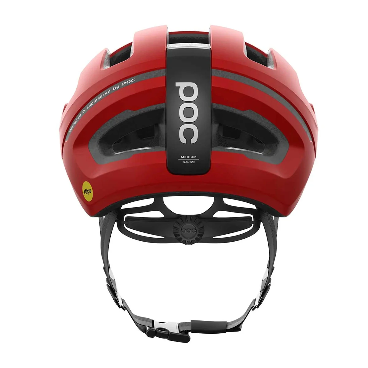 POC Omne Air MIPS Cycling Helmet -Prismane Red - Image 4