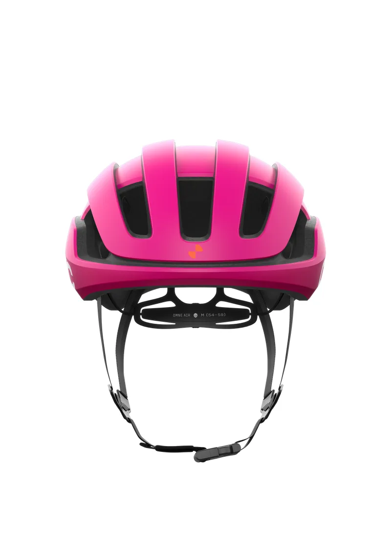 POC Omne Air MIPS Cycling Helmet - Rhos Red Matt/Citrine Yellow Matt - Image 2