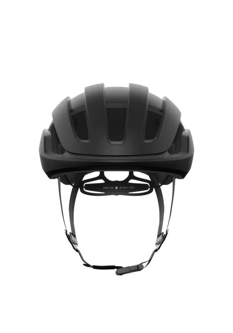 POC Omne Air MIPS Cycling Helmet - Uranium Black Matt/Fluorescent Orange Matt - Image 2