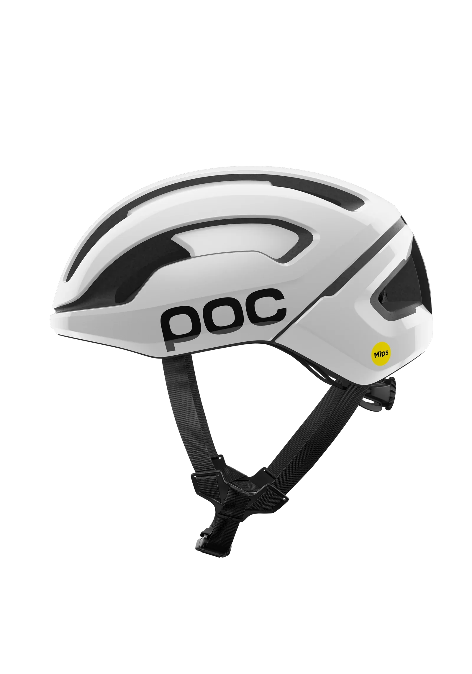 POC Omne Air Mips - Hydrogen White/Uranium Black Matt With Logo
