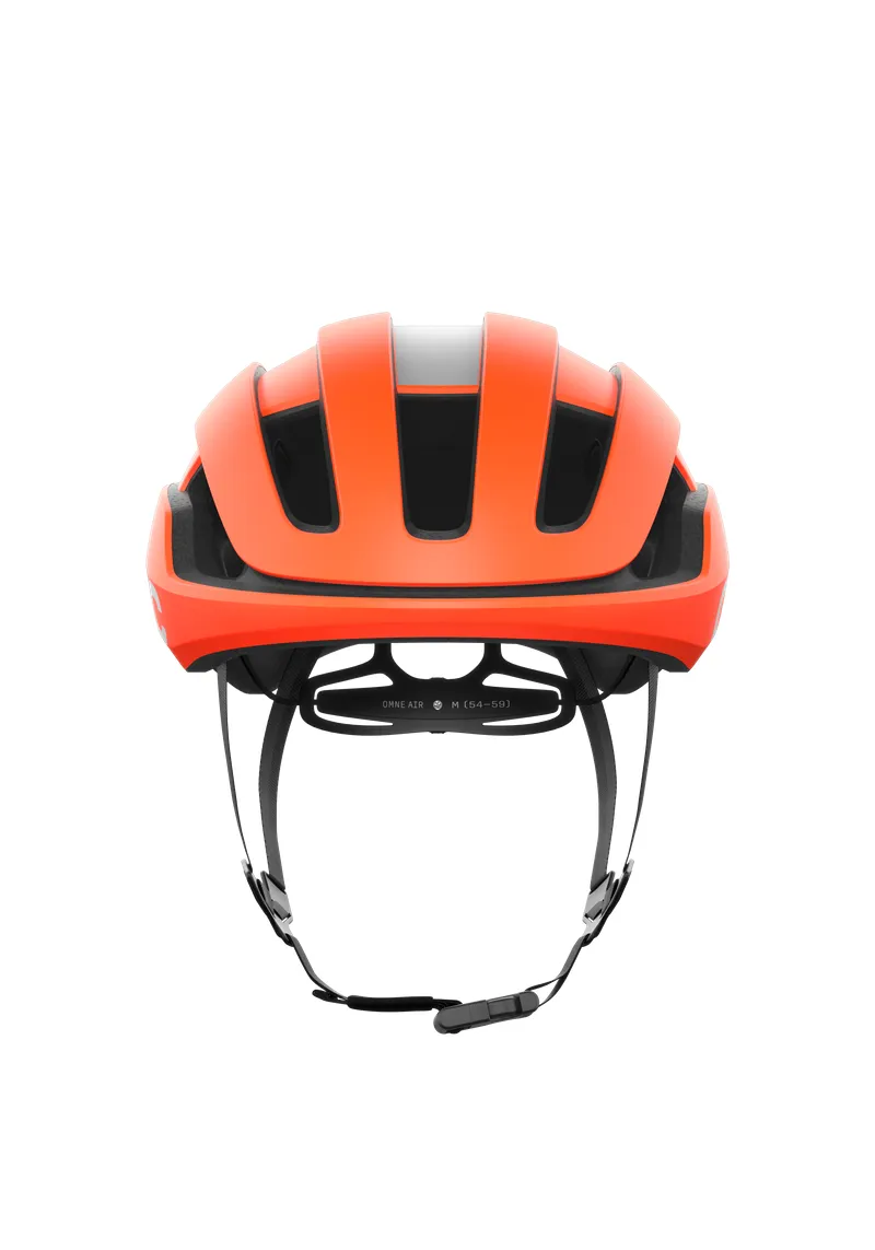POC Omne Beacon MIPS Commute Bike Helmet - Fluorescent Orange Matt/Uranium Black Matt - Image 2