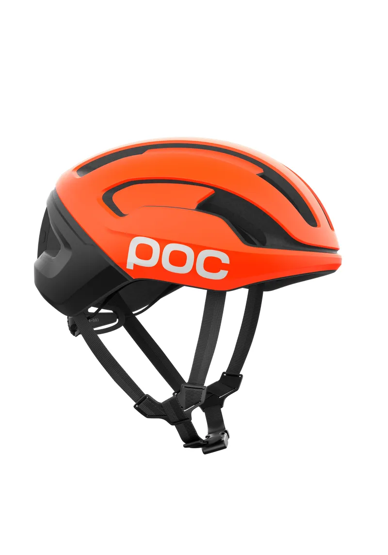 POC Omne Beacon MIPS Commute Bike Helmet - Fluorescent Orange Matt/Uranium Black Matt - Image 3