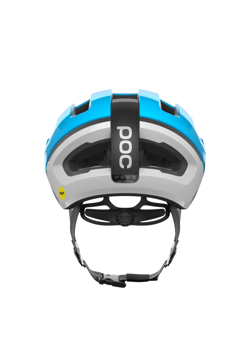 POC Omne Beacon MIPS Commute Bike Helmet - Kyanite Blue/Hydrogen White - Image 4