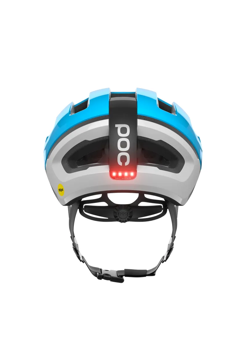 POC Omne Beacon MIPS Commute Bike Helmet - Kyanite Blue/Hydrogen White - Image 5