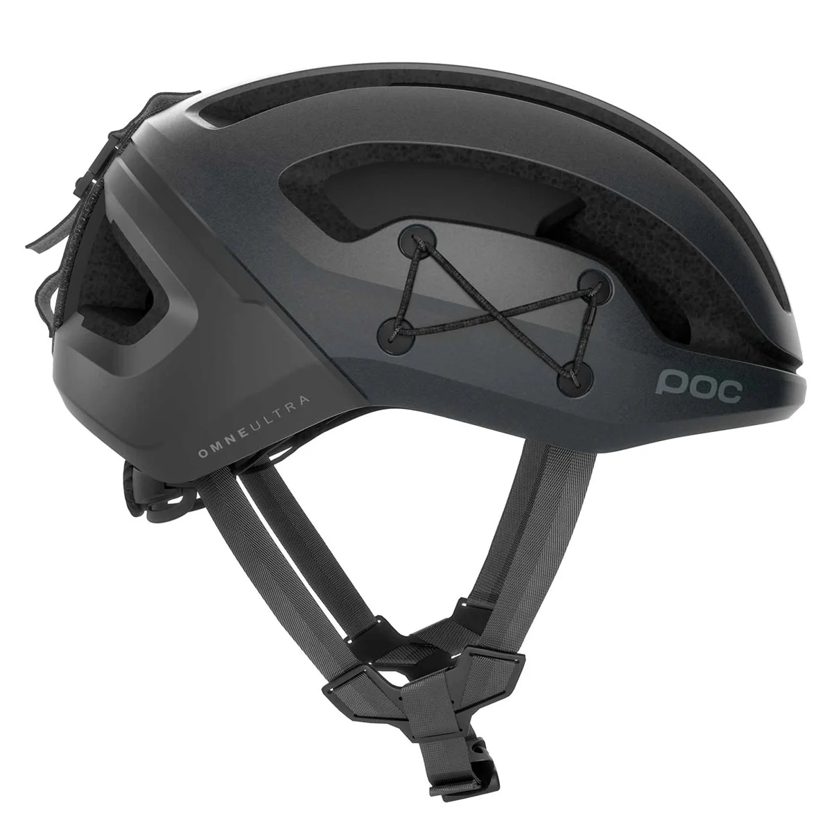 POC Omne Ultra Mips Cycling Helmet - Uranium Black Matt - Image 3