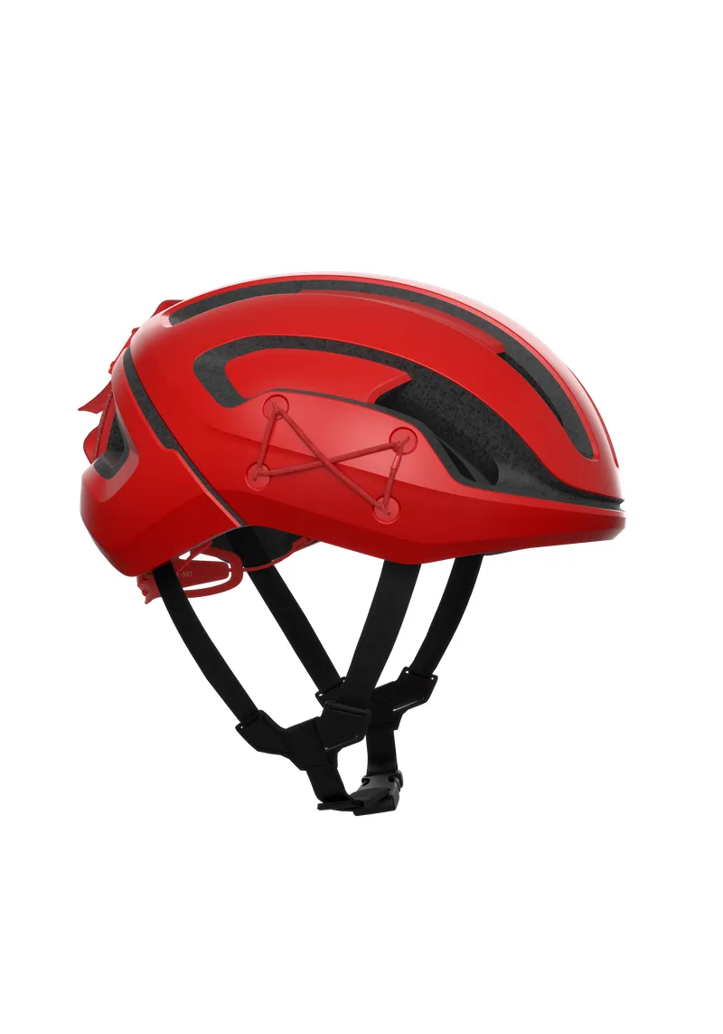 POC Omne Ultra MIPS Gravel Cycling Helmet - Prismane Red Matt - Image 3
