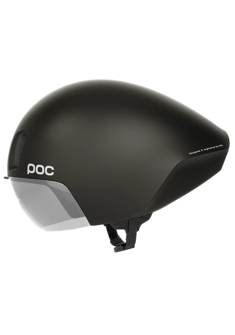 POC Procen Road Cycling Helmet - Uranium Black Matt