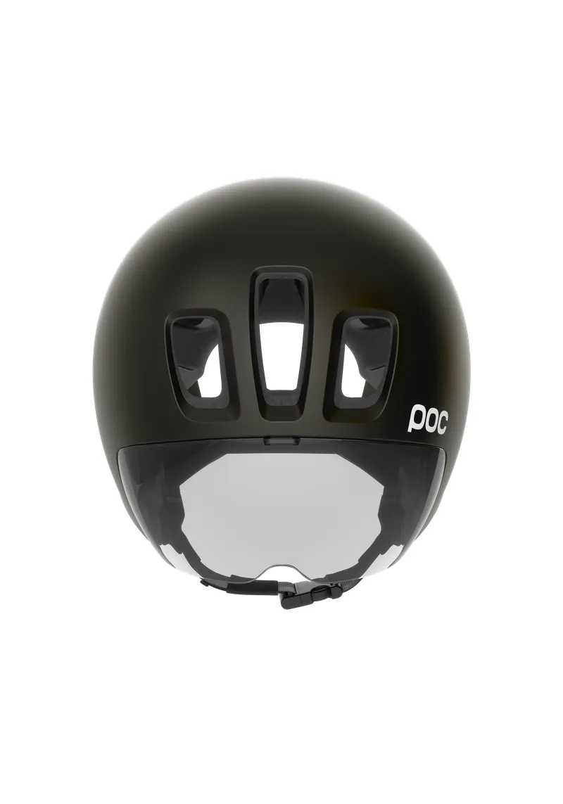 POC Procen Road Cycling Helmet - Uranium Black Matt - Image 2