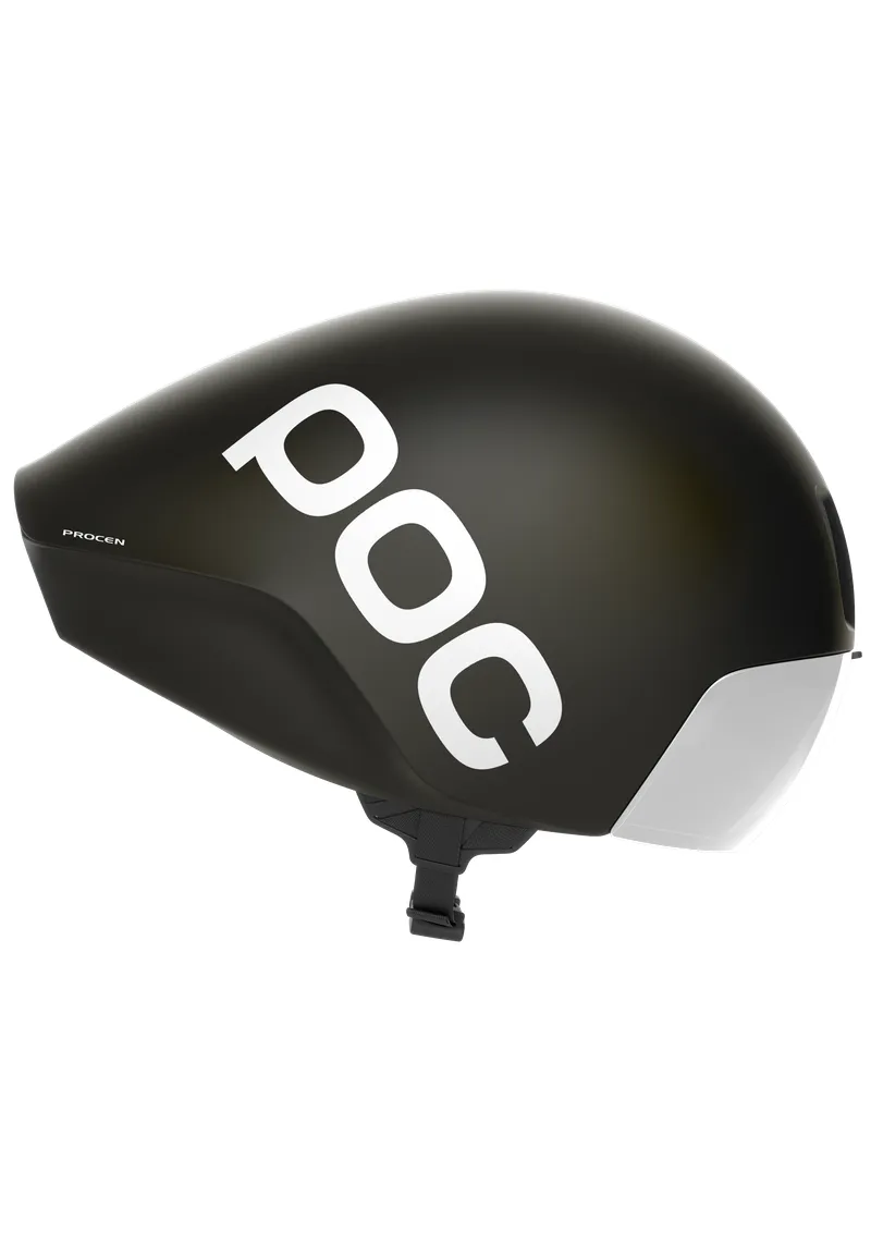 POC Procen Road Cycling Helmet - Uranium Black Matt - Image 3