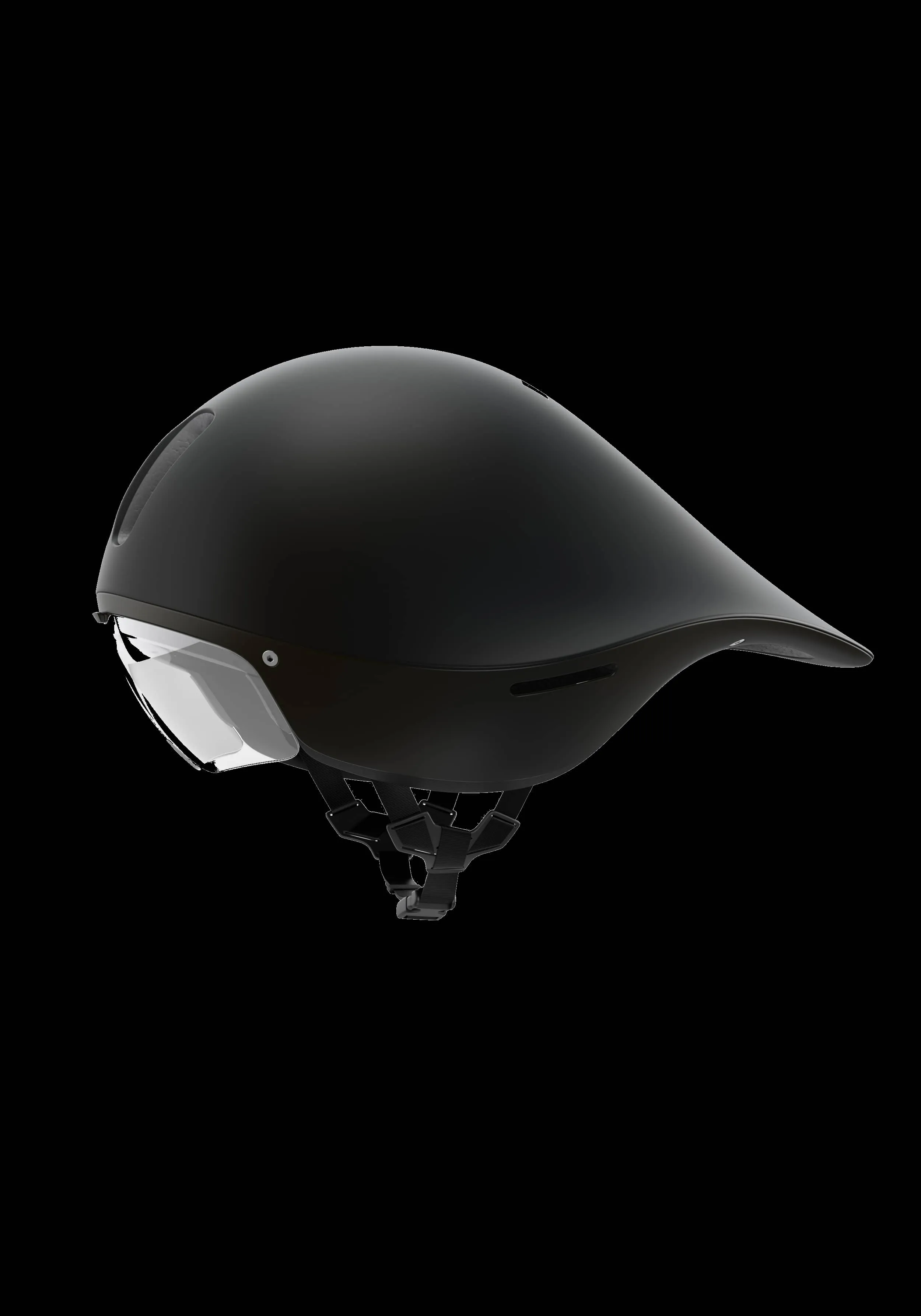 POC Tempor Road Cycling Helmet - Uranium Black Matt