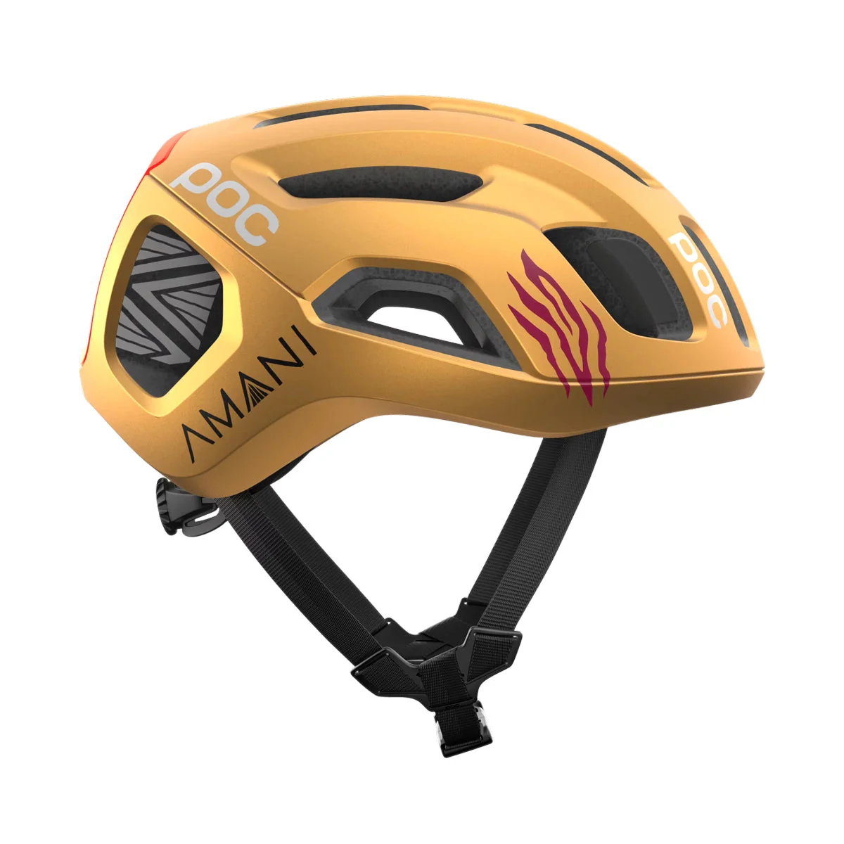 POC Ventral Air MIPS Cycling Helmet - Team Amani Edition - Image 3