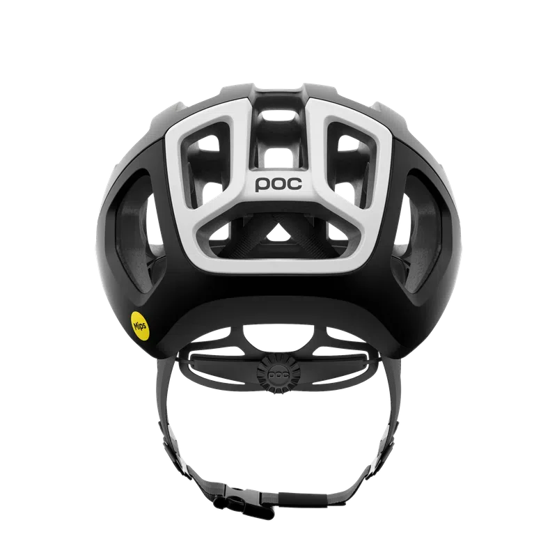 POC Ventral Air MIPS Cycling Helmet - Uranium Black Matt/Hydrogen White Matt - Image 4