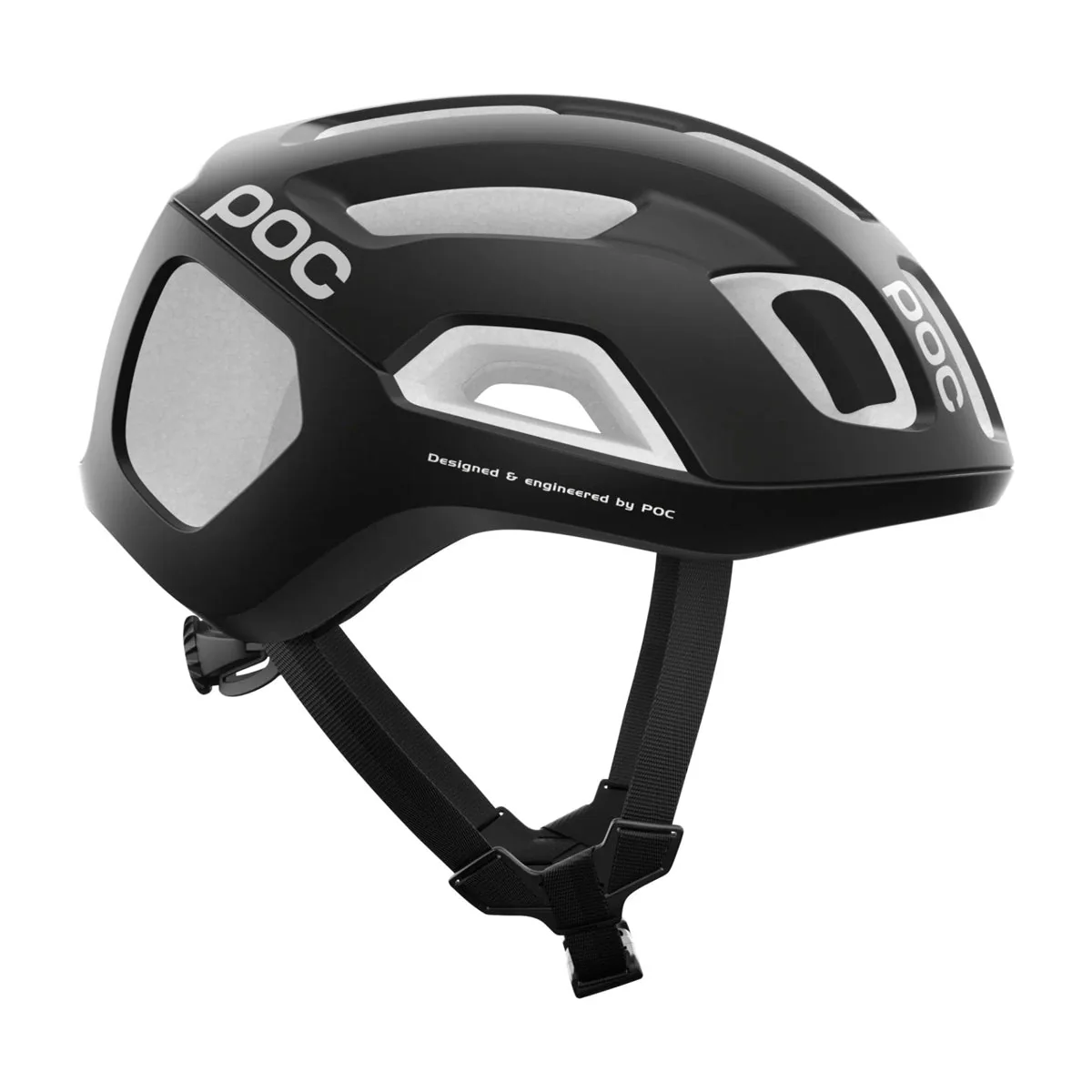 POC Ventral Air MIPS NFC Cycling Helmet - Uranium Black/Hydrogen White - Image 3