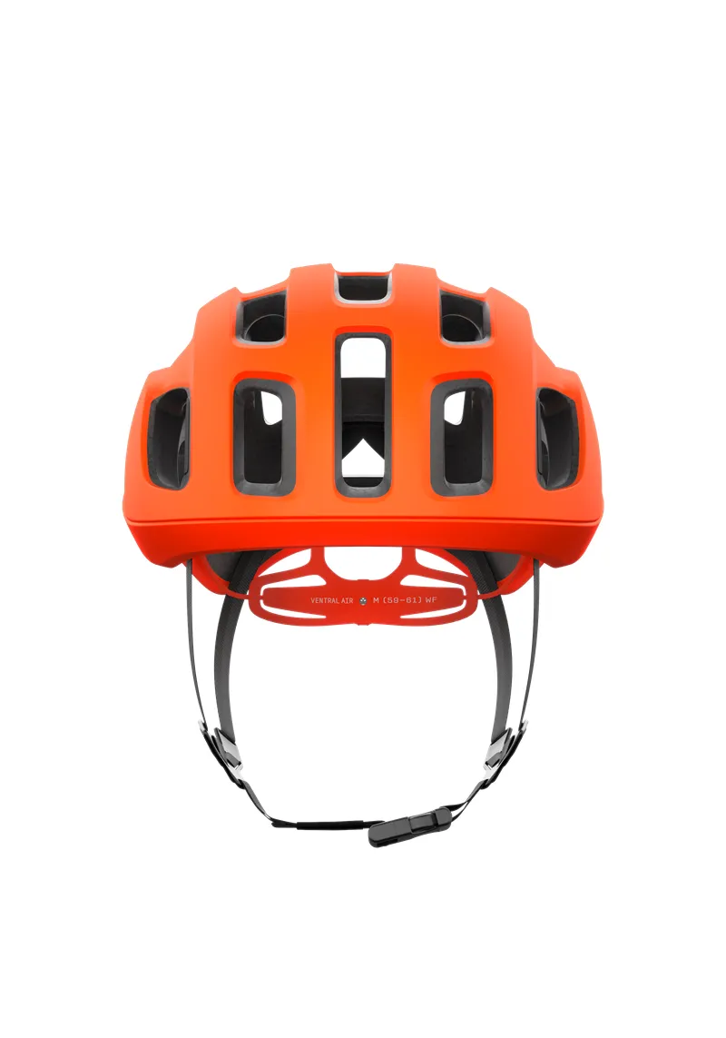 POC Ventral Air Mips Wide Fit Cycling Helmet - Fluorescent Orange Matt - Image 2