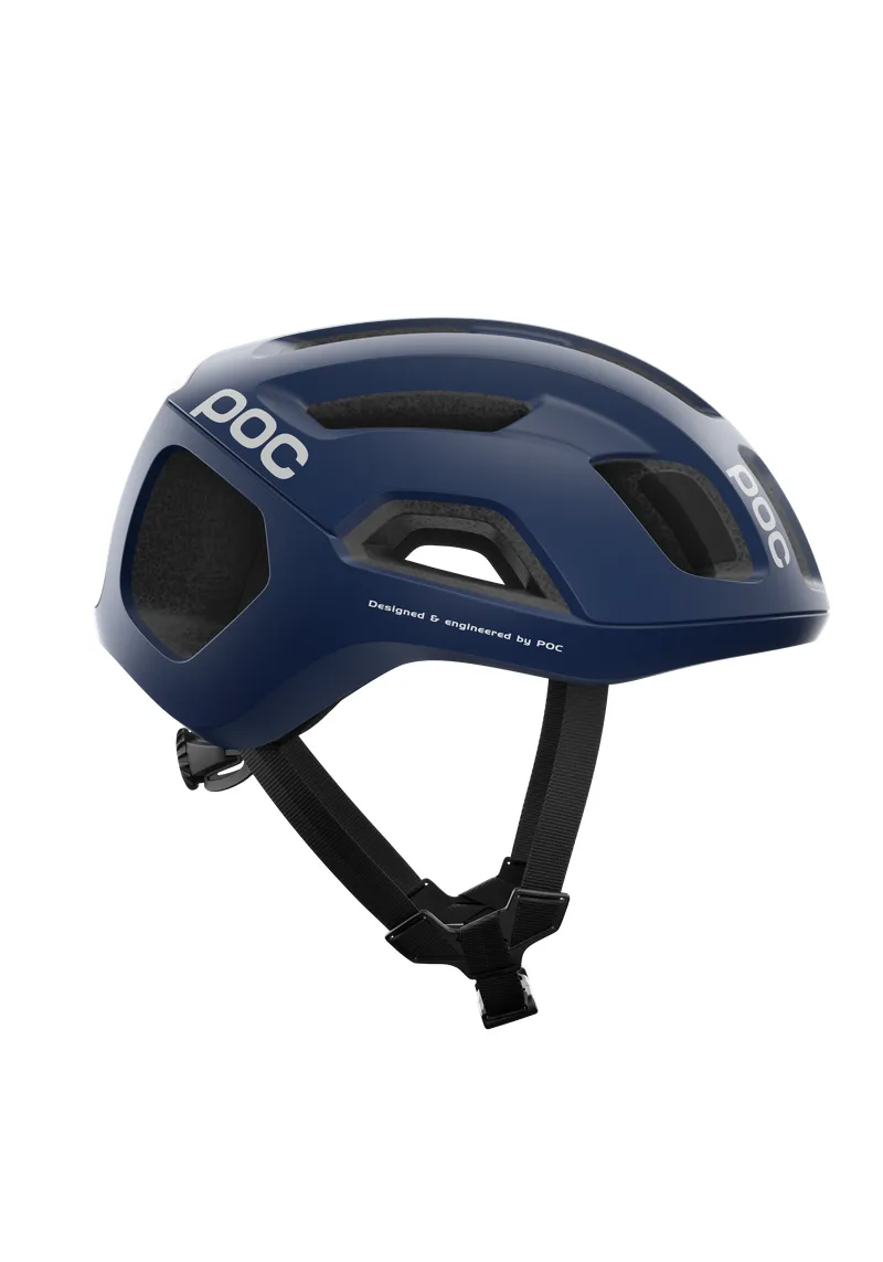 POC Ventral Air Mips Wide Fit Cycling Helmet - Lead Blue Matt - Image 3